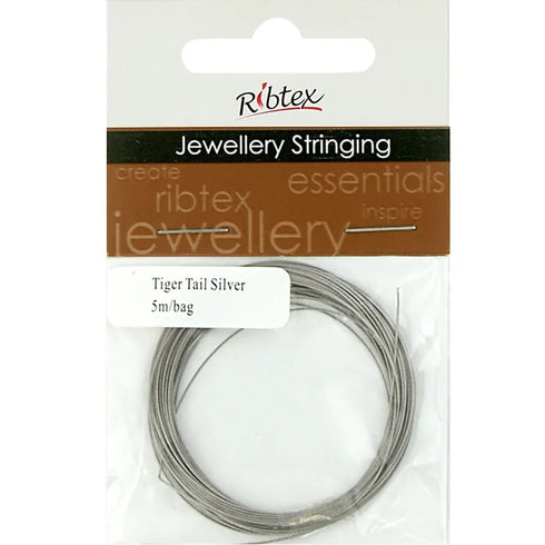 5m Metal Alloy Tiger Tail (available in 5 colours)